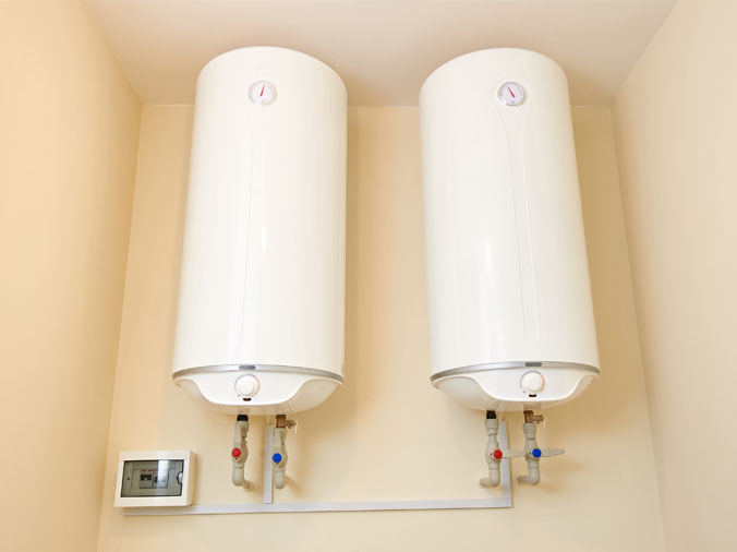 Wall mounted water heaters
