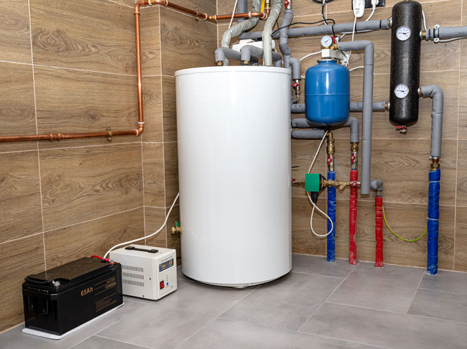 Residentil water heating system